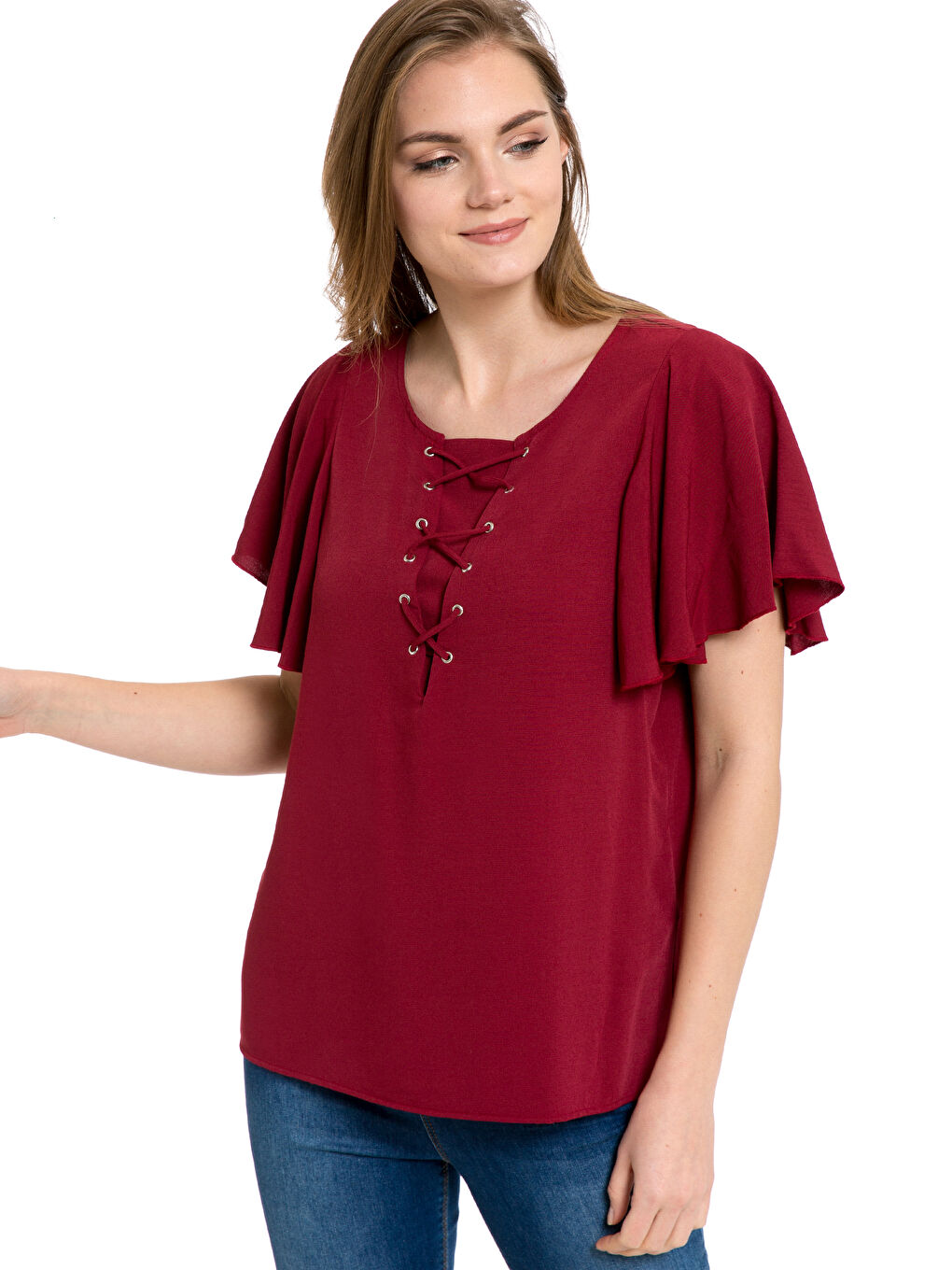 Woman BORDEAUX Blouse