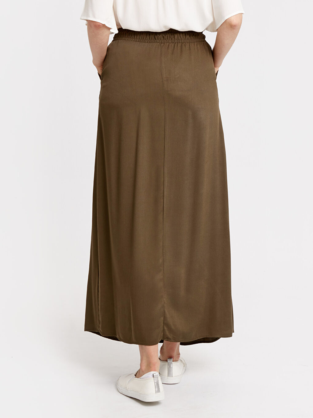 Woman KHAKI Skirt-2
