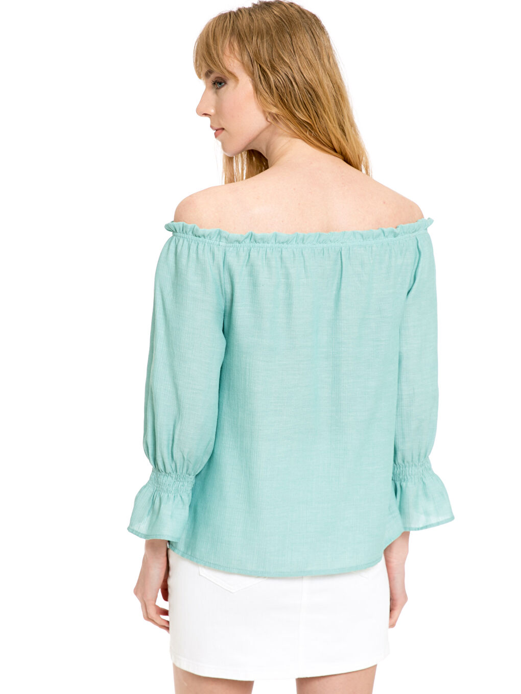 Woman GREEN Blouse-1