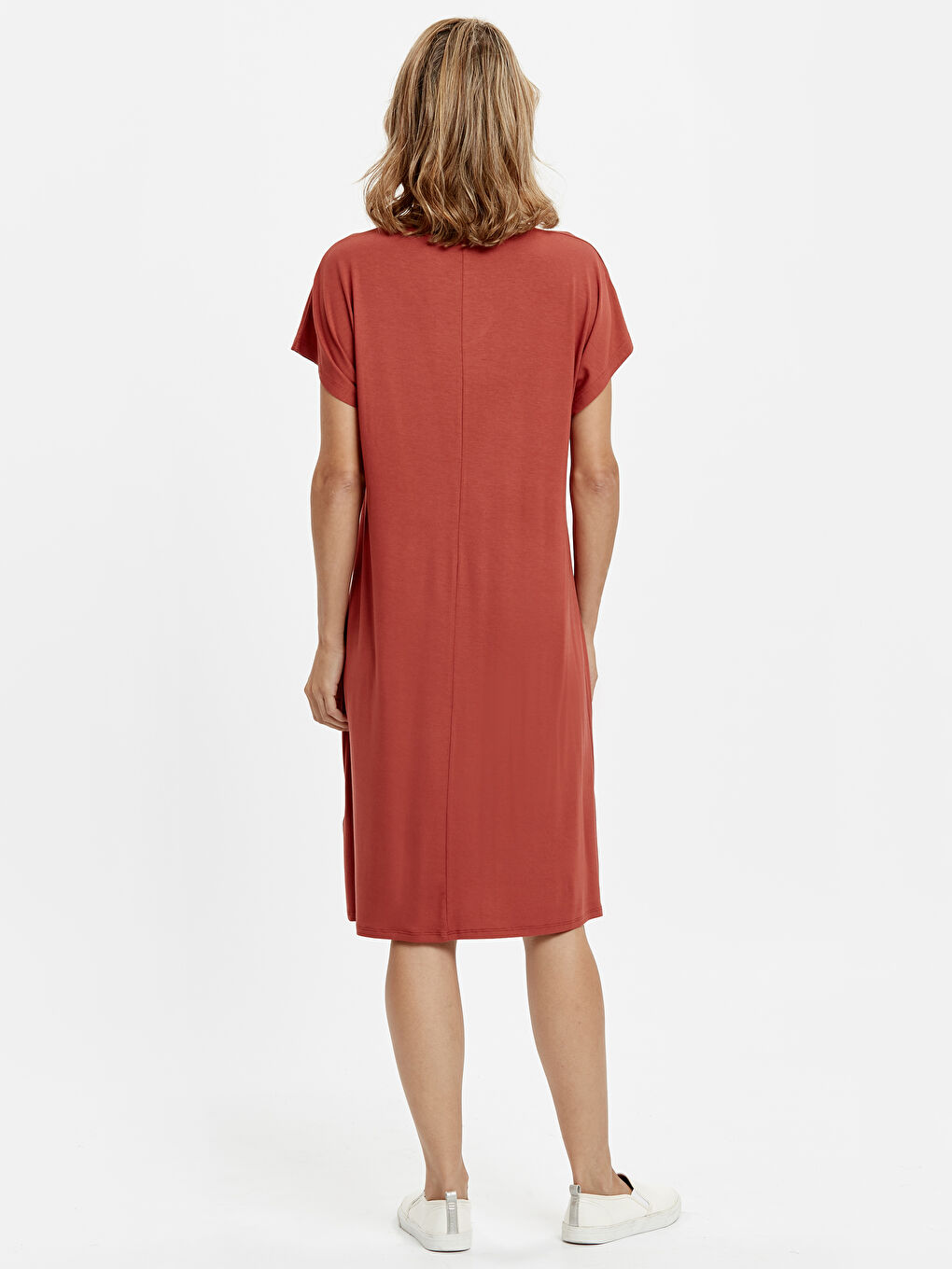 Robe ROUGE Femme-1