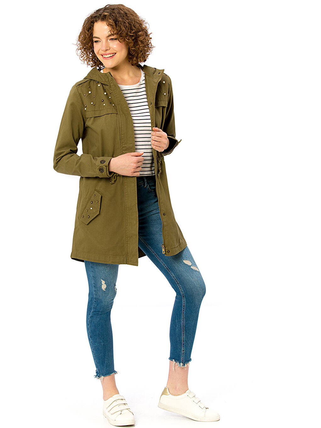 Orta İndigo Rodeo Jean Pantolon