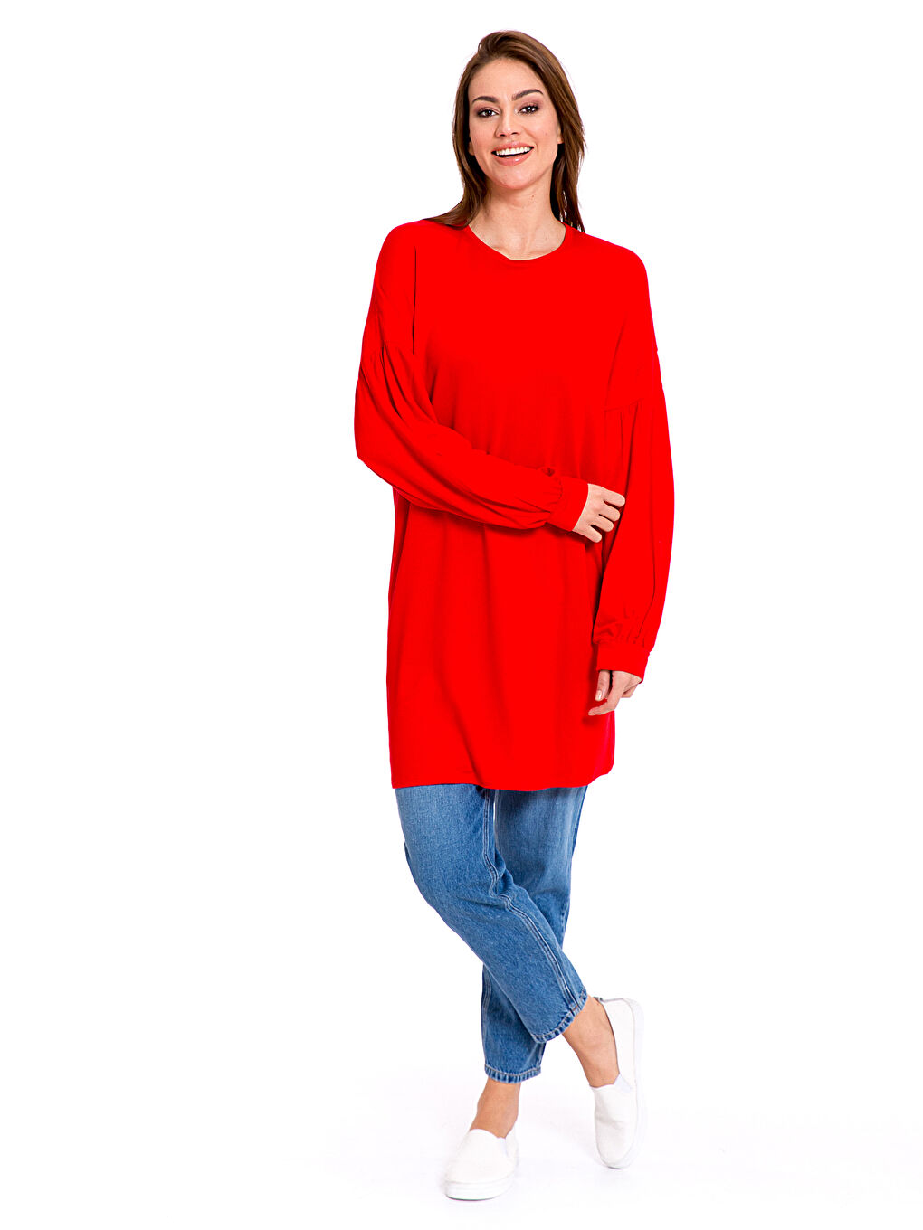 Woman RED Tunic-2