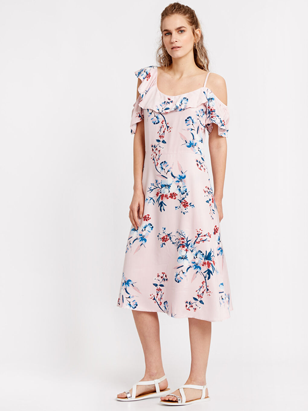 LCW Vision Woman PINK Dress -8SE462Z8-671