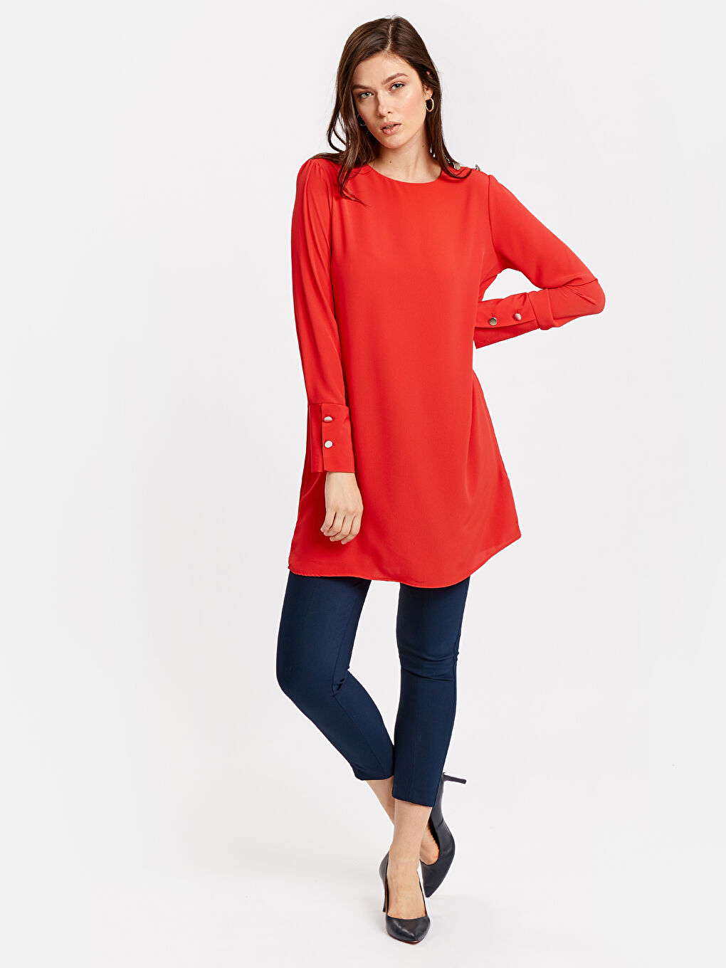 Woman RED Tunic-2