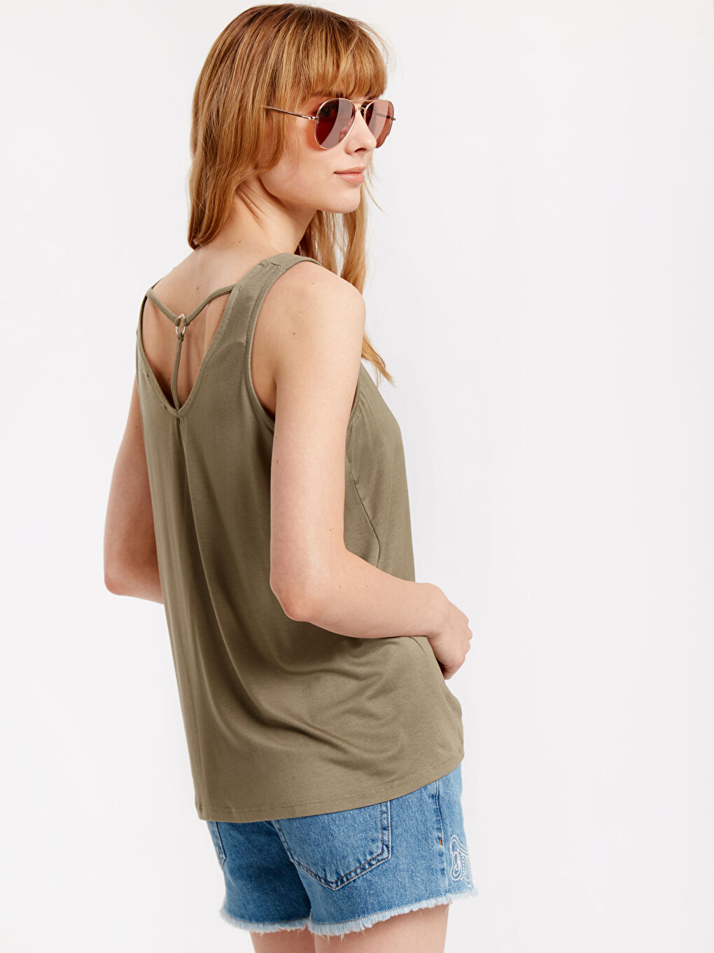 Débardeur KAKI Femme