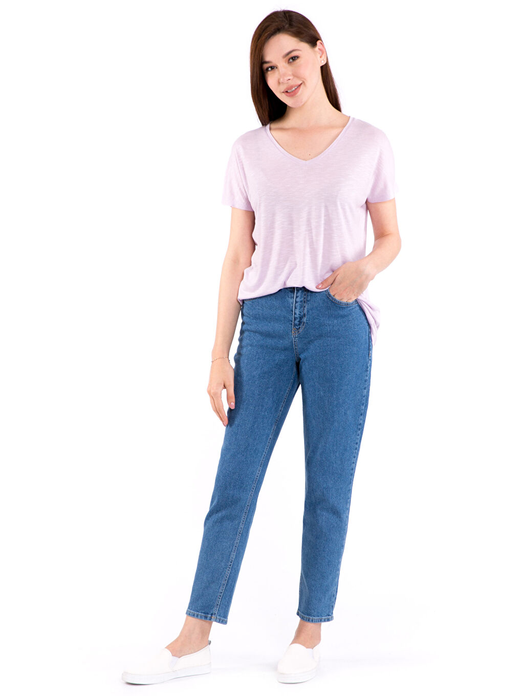 T-shirt LILAS Femme-2