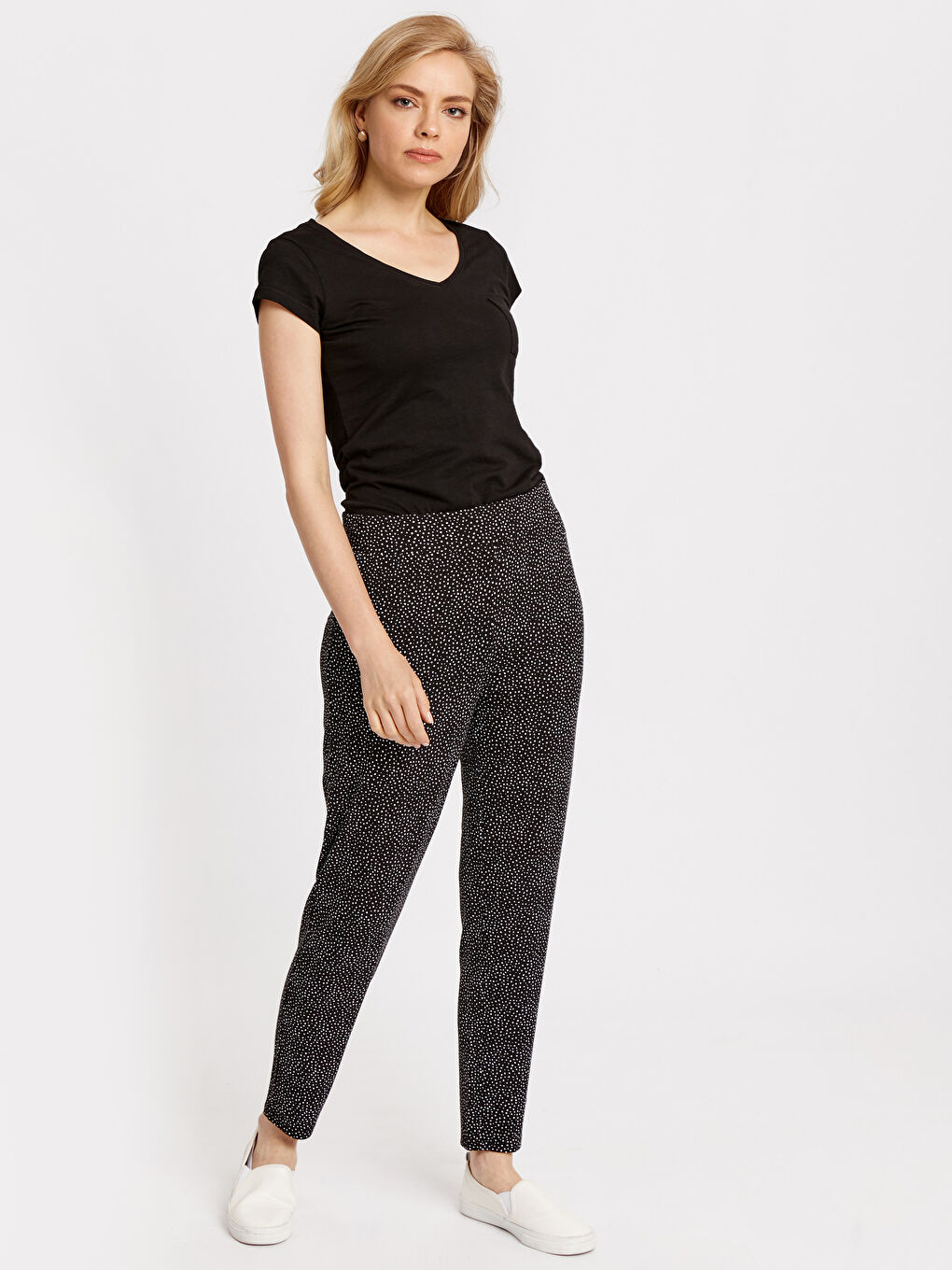 Frau SCHWARZ Jogginghose