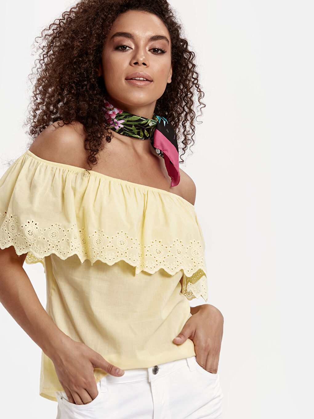 Woman YELLOW Blouse