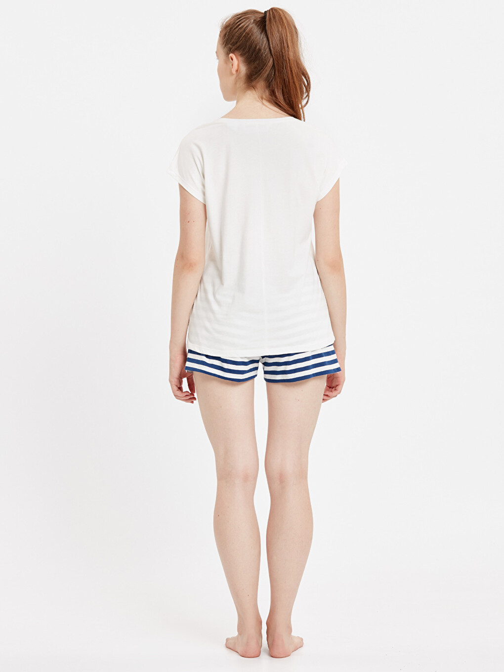 Woman Navy Pyjama Set-1
