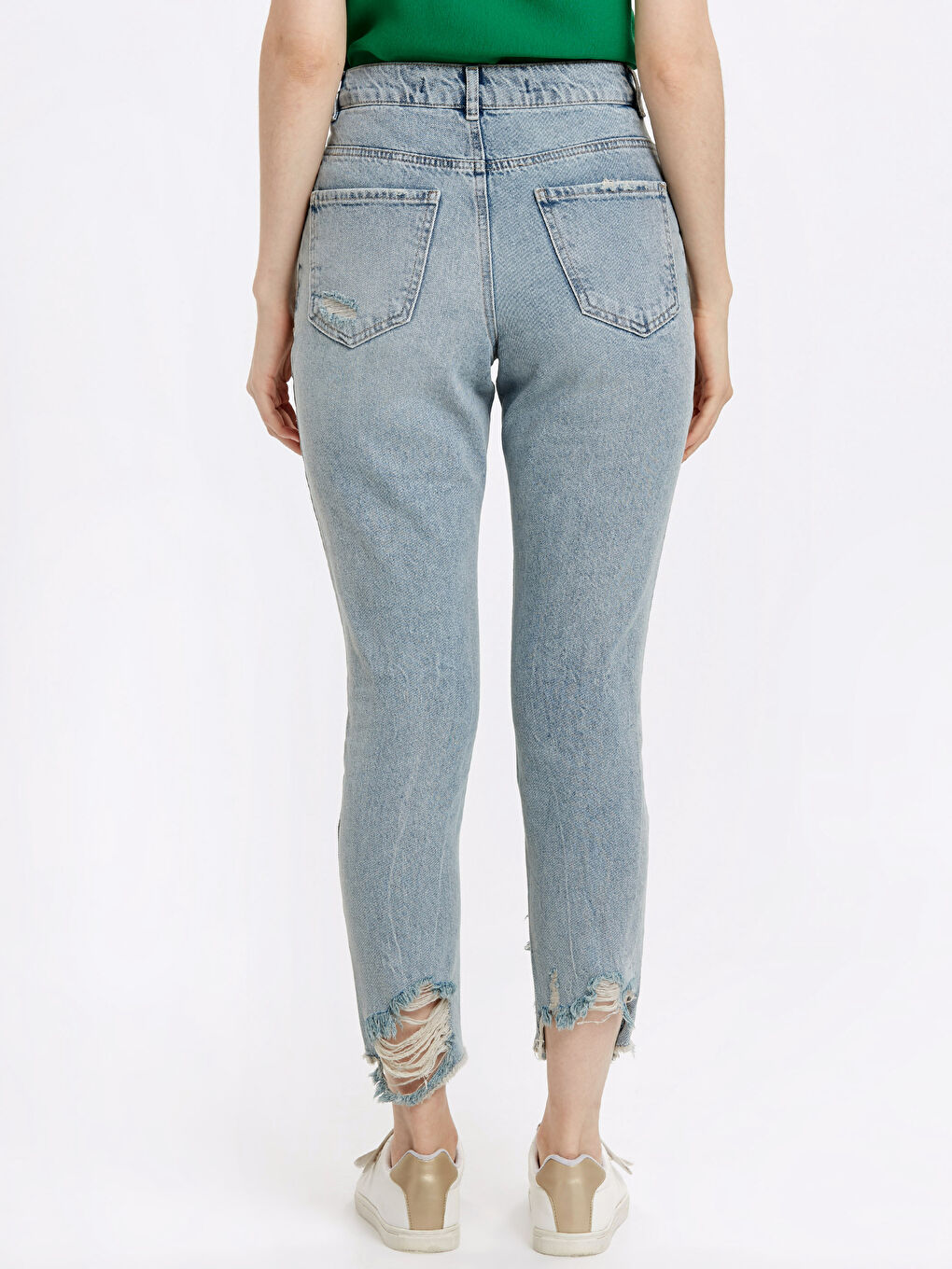 Açık İndigo Rodeo Jean Pantolon-2