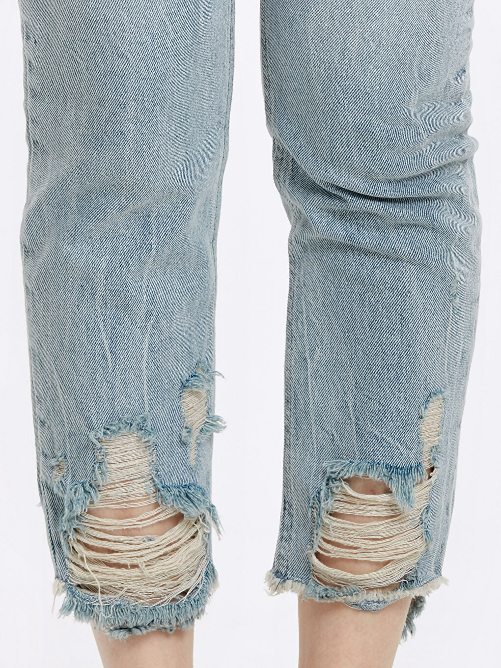 Açık İndigo Rodeo Jean Pantolon-3