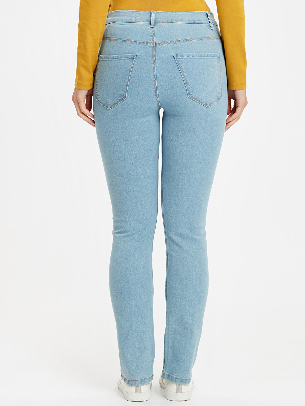 Woman BEIGE Jeans-2