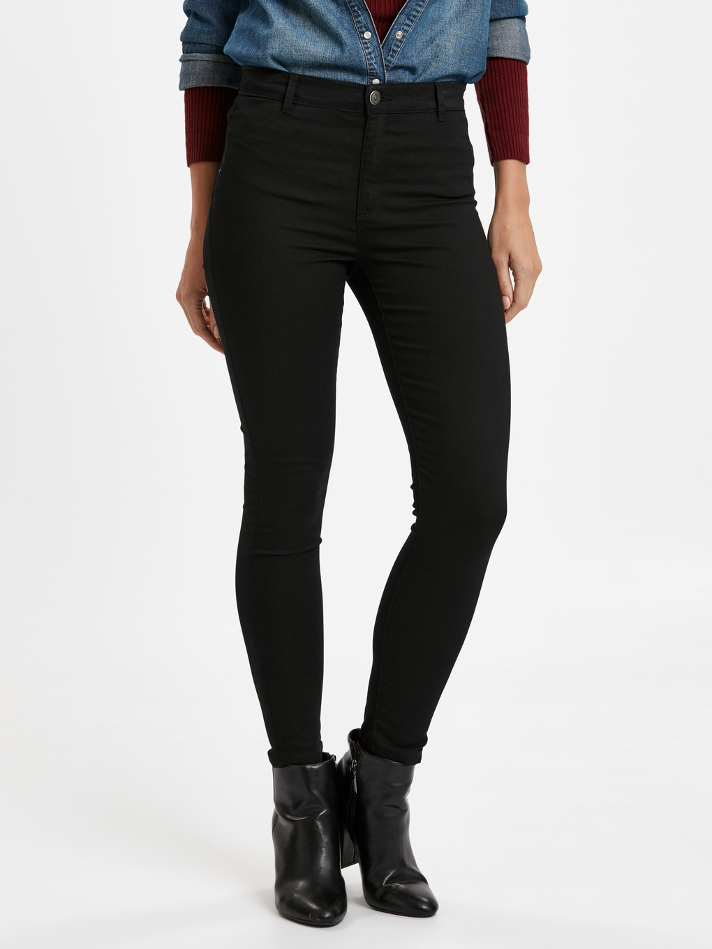 Джинсы Для Женщин Mercury Skinny Fit-1