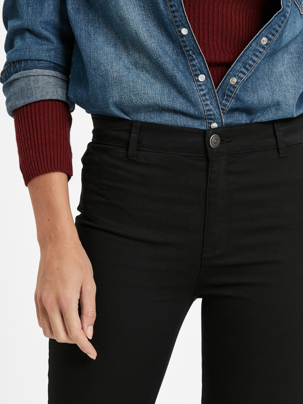 Джинсы Для Женщин Mercury Skinny Fit-3