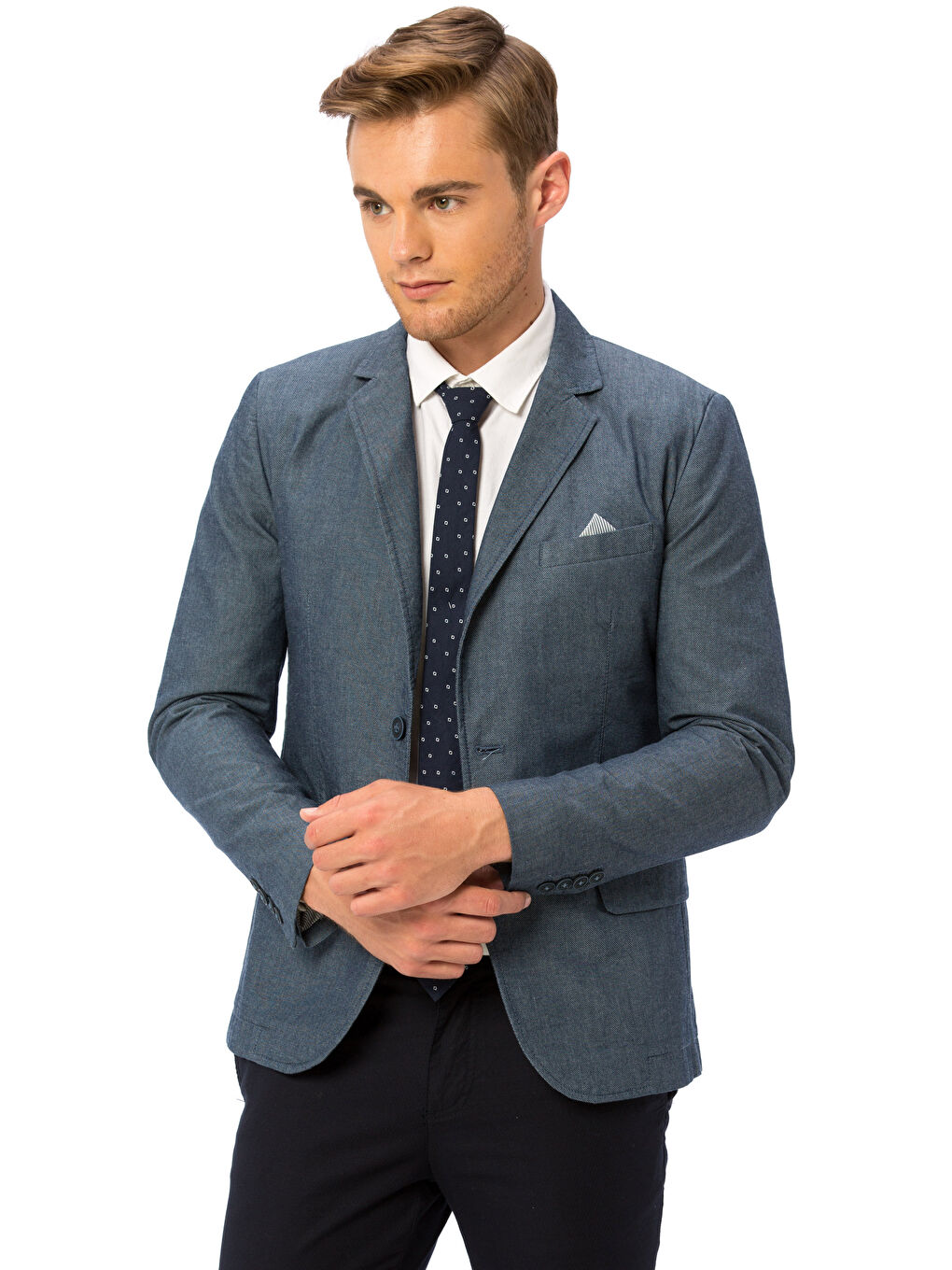 Man NAVY Blazer Jacket
