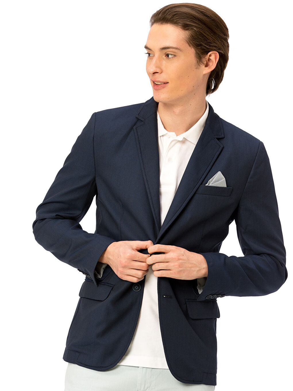 Man NAVY Blazer Jacket