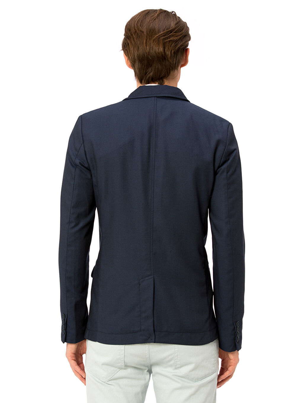 Man NAVY Blazer Jacket-1