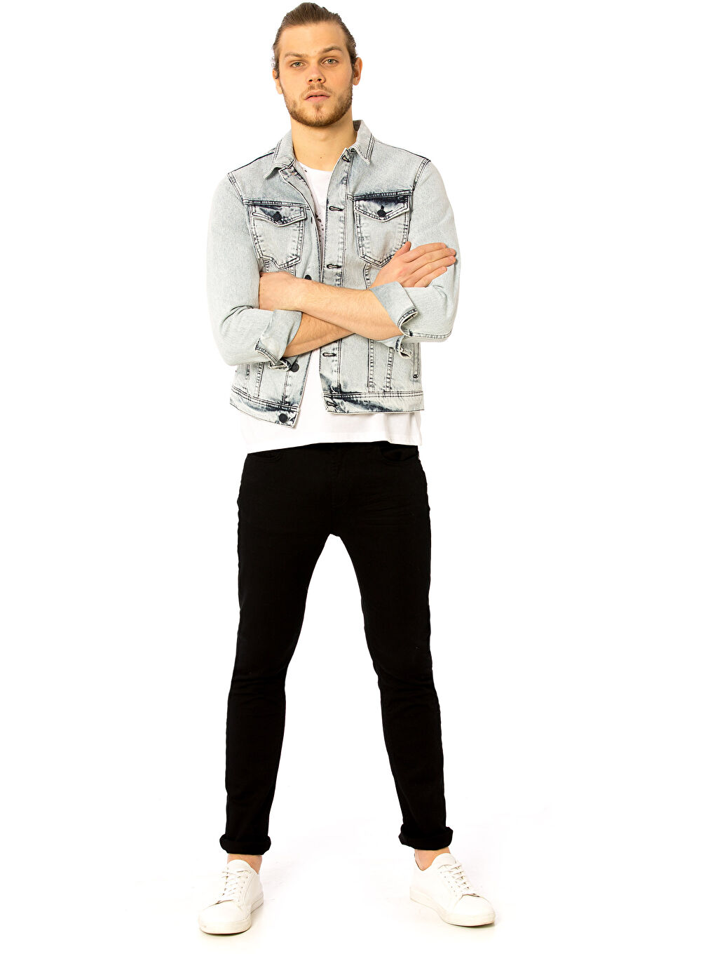 XSIDE Mann INDIGO Jeansjacke -8S3841Z8-311