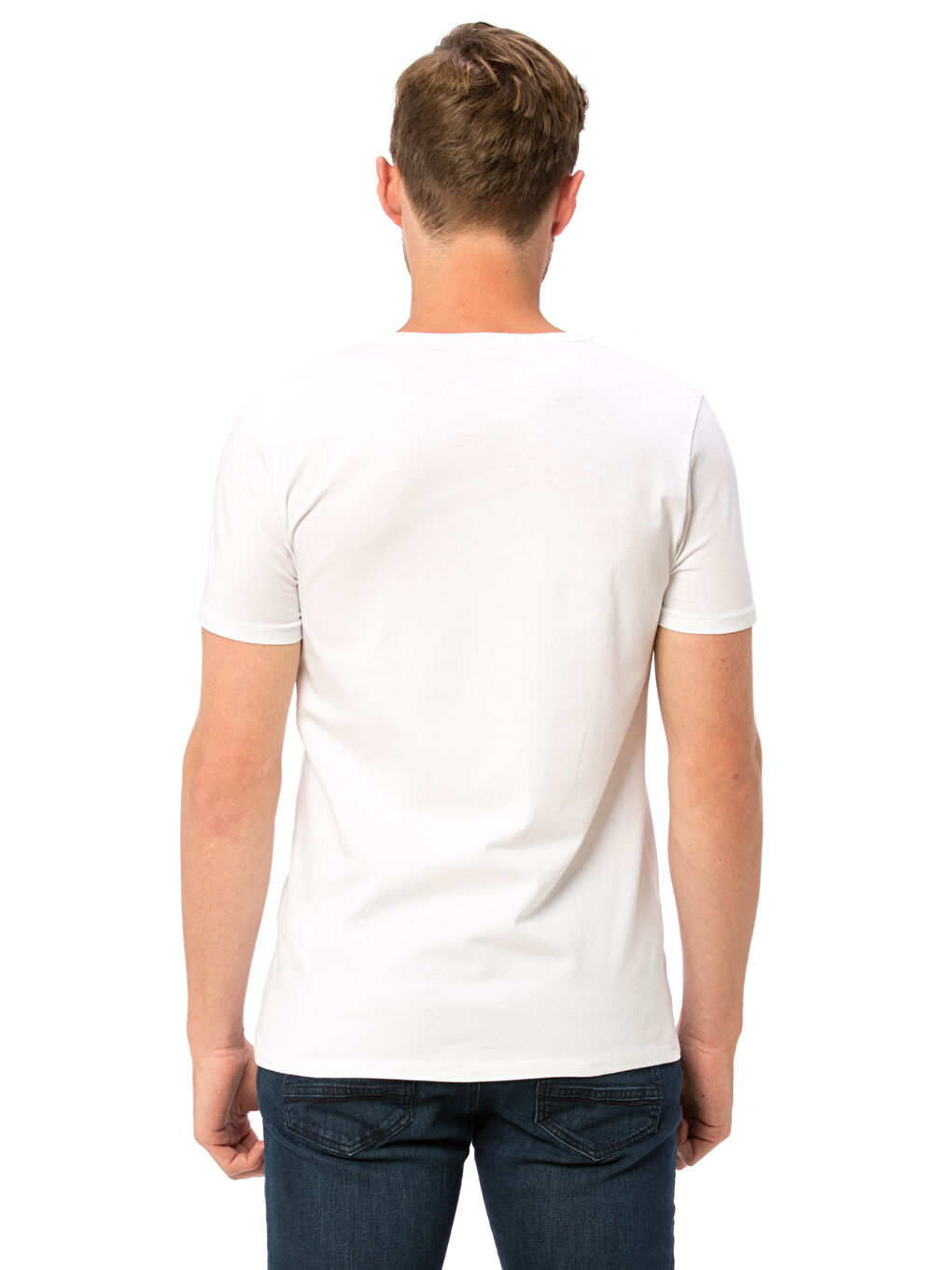 Tricou ALB Bărbat-1