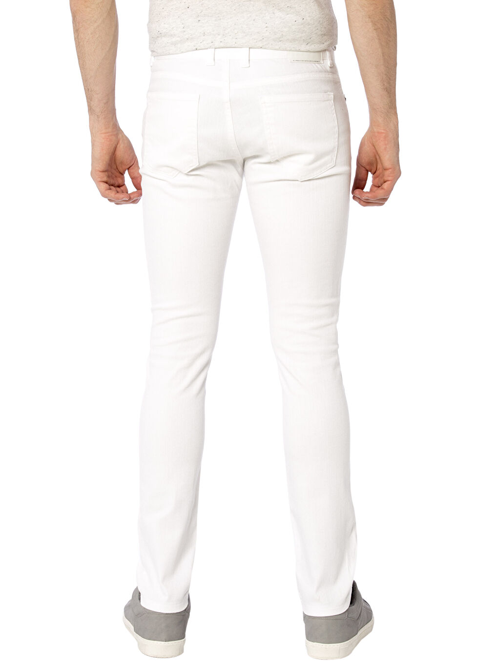 Beyaz 760 Skinny Fit Erkek Jean Pantolon-1