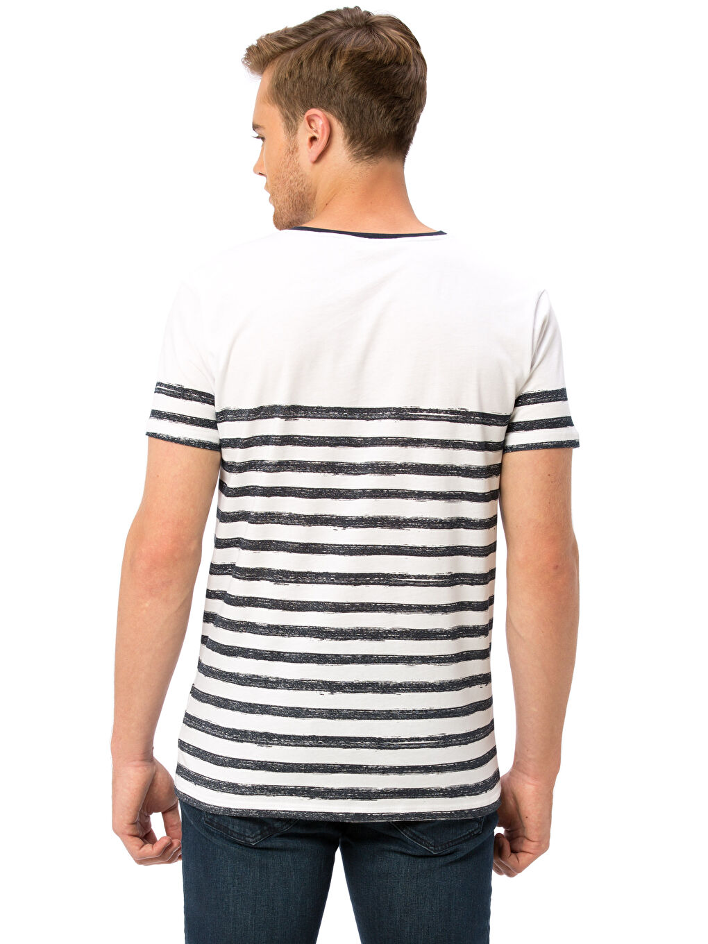 Optik Beyaz Tişört-1