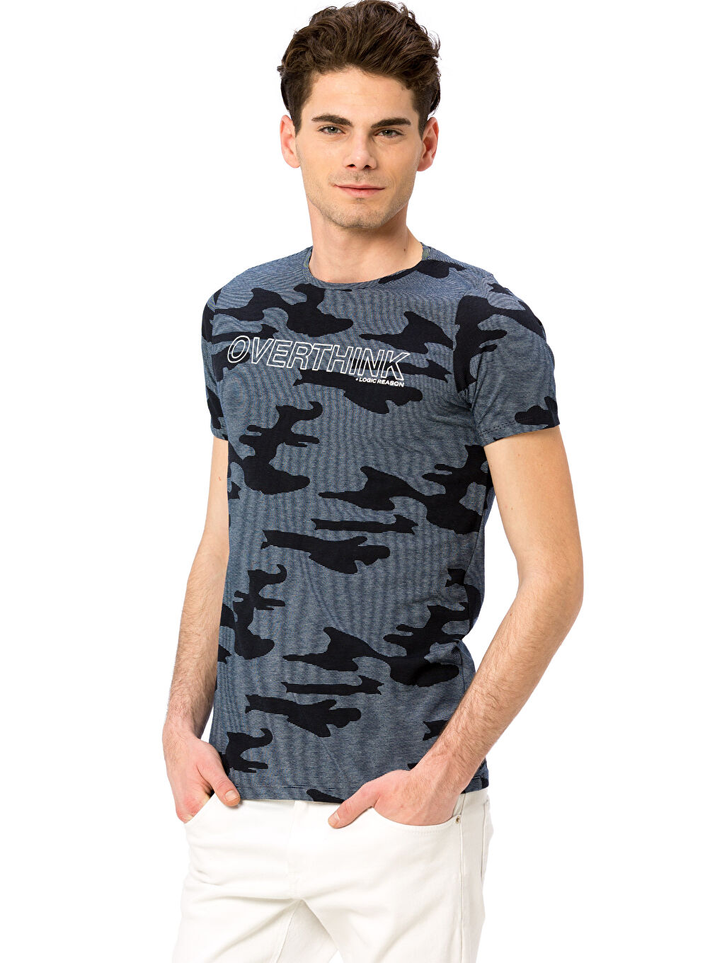 Lacivert Lacıvert Tişört