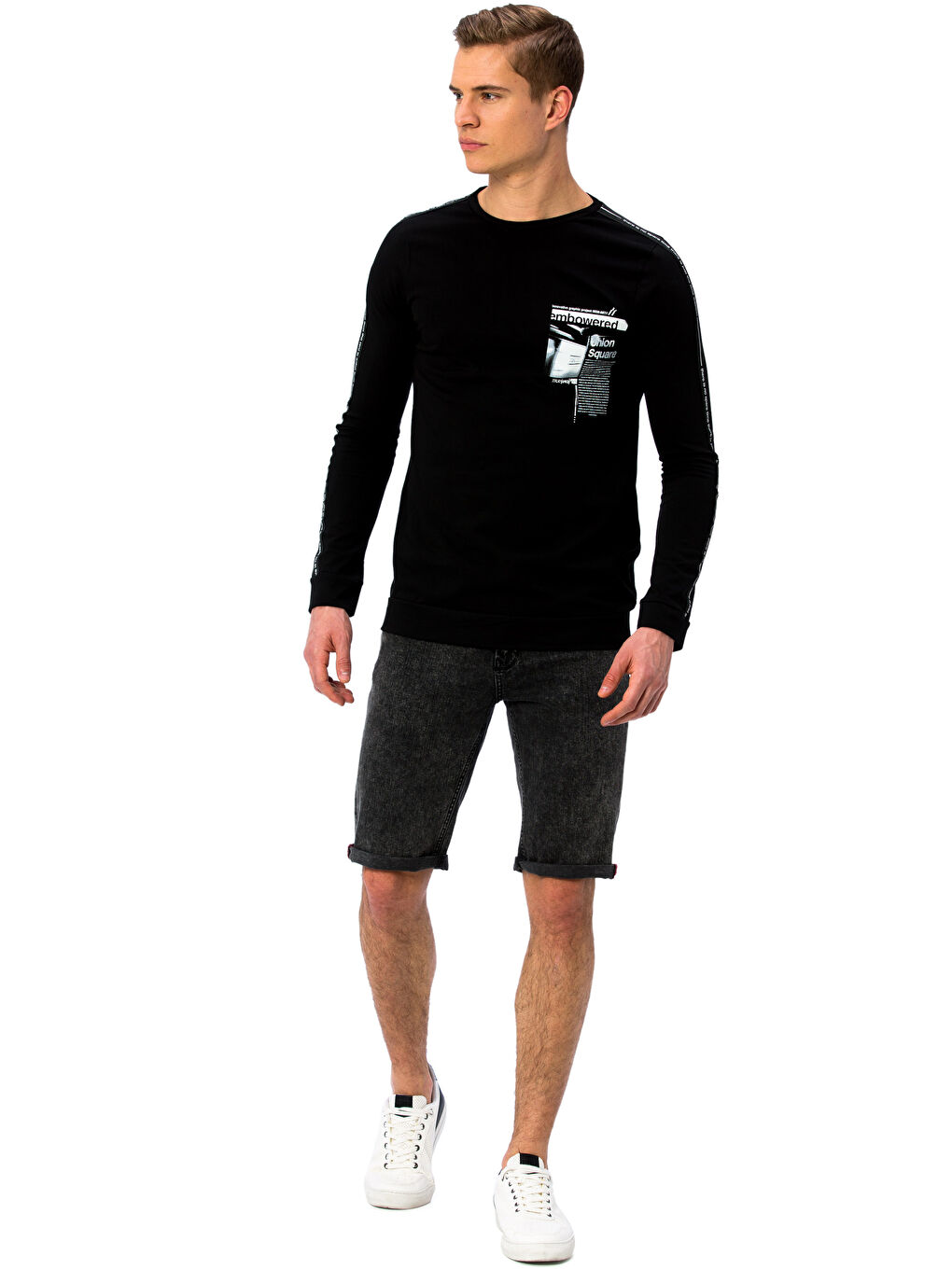 XSIDE Man BLACK Sweatshirt -8SH234Z8-L6T