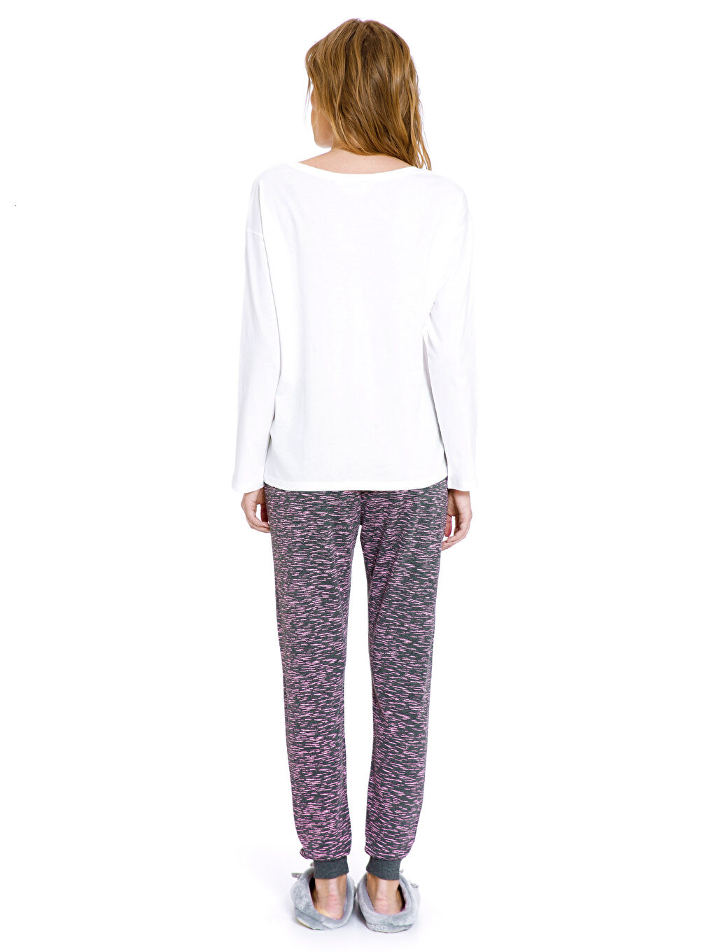 LCW Young Frau WEISS Pyjama-Set -8SI036Z8-E5X