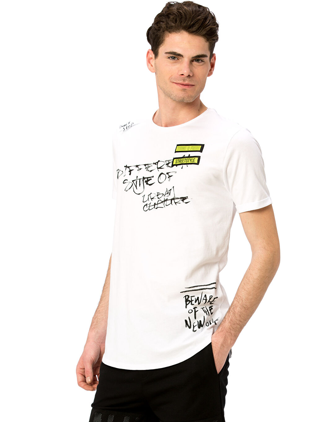 Man WHITE T-Shirt