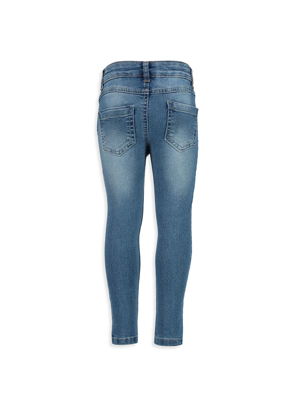 Orta İndigo Rodeo Jean Pantolon-1