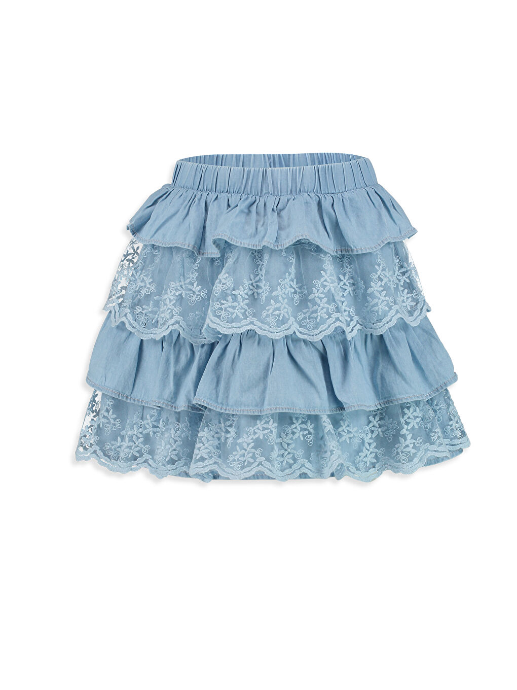 LCW Kids INDIGO Teksas suknja Devojka -8S0114Z4-311