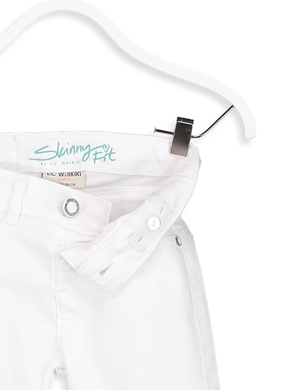 Girl WHITE Trousers -8S0152Z4-J5E