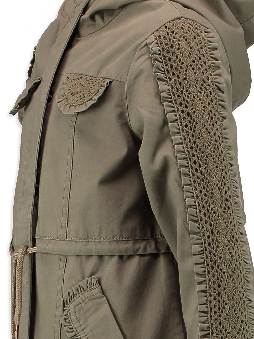 Manteau KAKI Fille-2