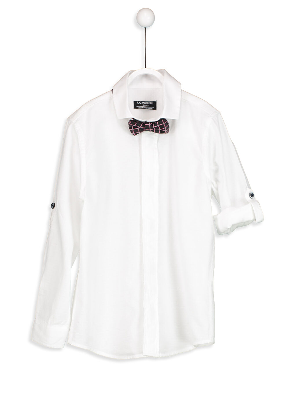 LCW Kids Unisex WEISS Hemd -8S0876Z4-FFB