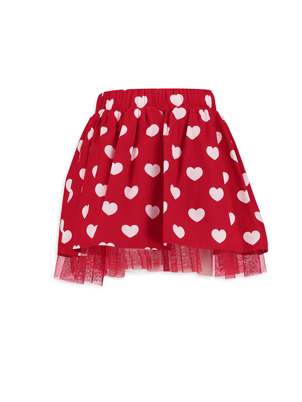 Girl RED Skirt-1