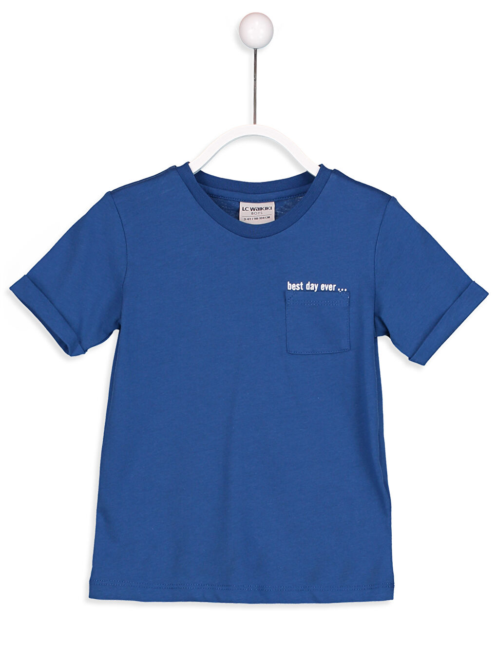 LCW Kids Boy BLUE T-Shirt -8S0924Z4-HLM