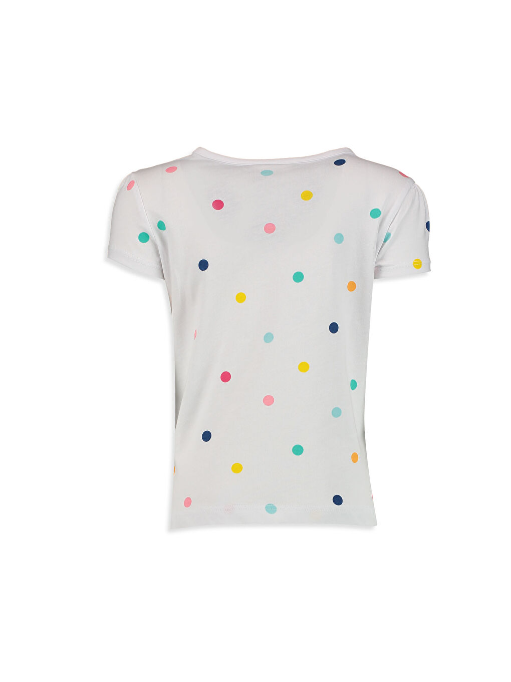 Дівчина СІРО-ЖОВТИЙ Футболка-1