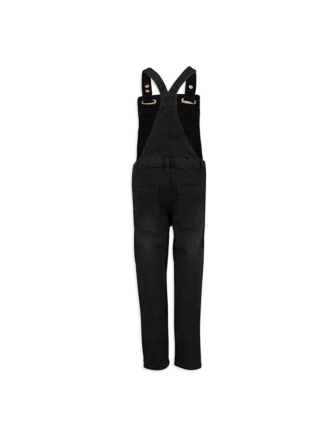 Girl BLACK Denim Dungarees -8S1586Z4-326