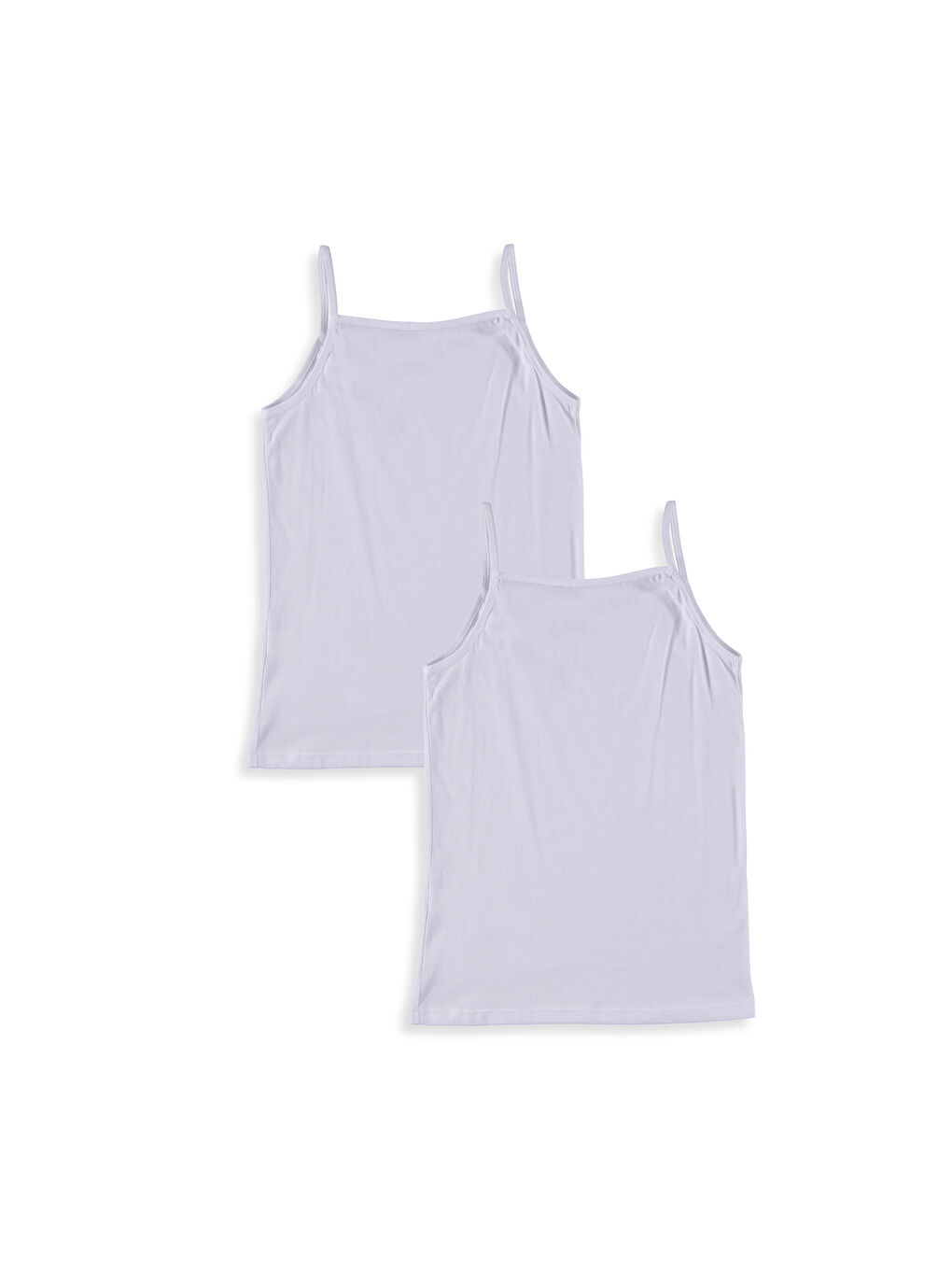 Girl WHITE Vest-1