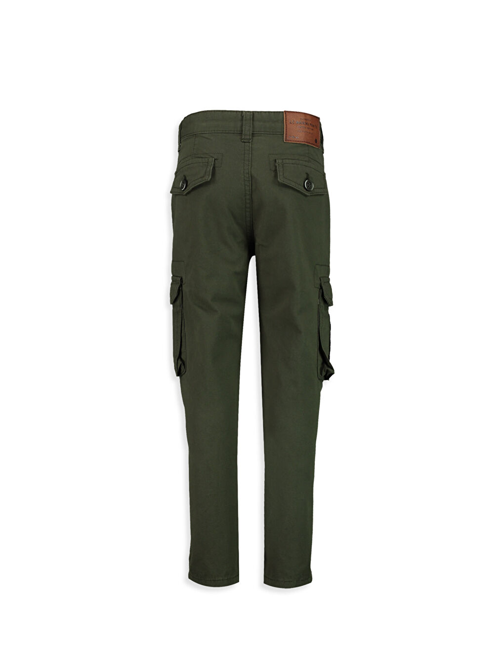 Boy KHAKI Cargo Trousers-1