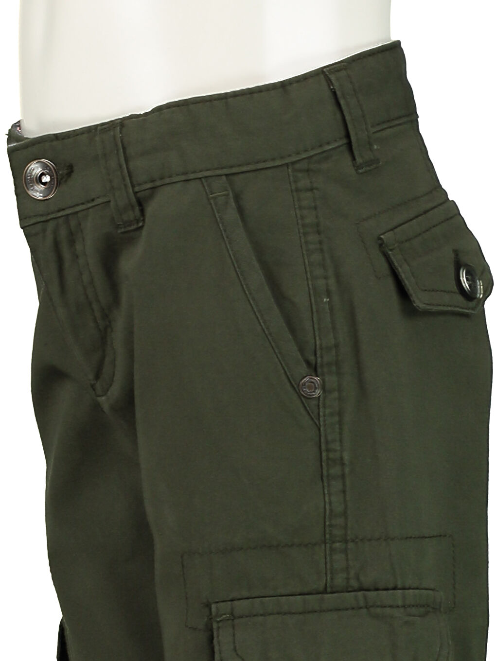 Boy KHAKI Cargo Trousers-3