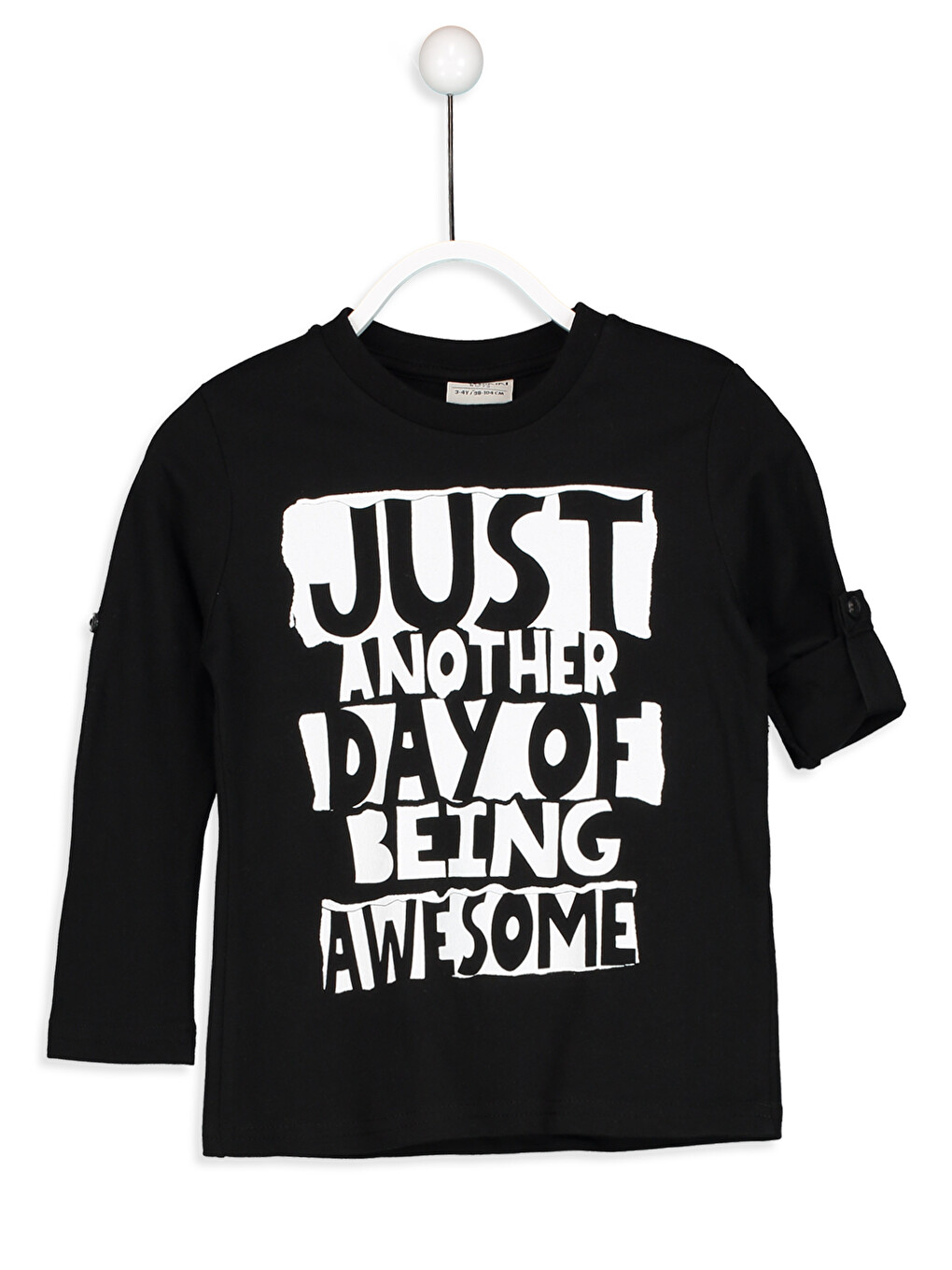 T-shirt Noir Garçon