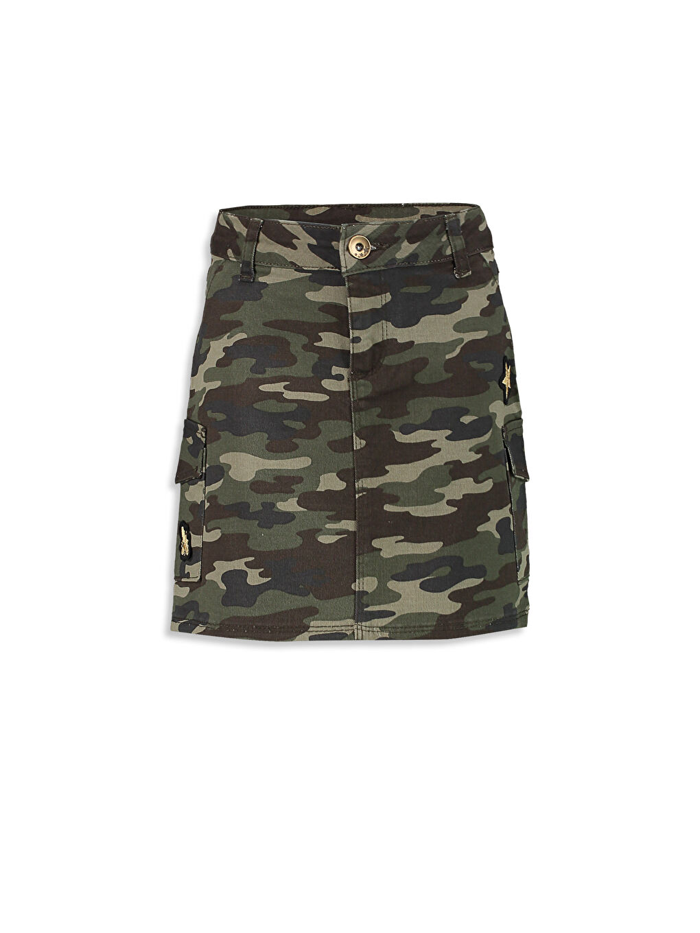 Haki Baskılı Etek-1