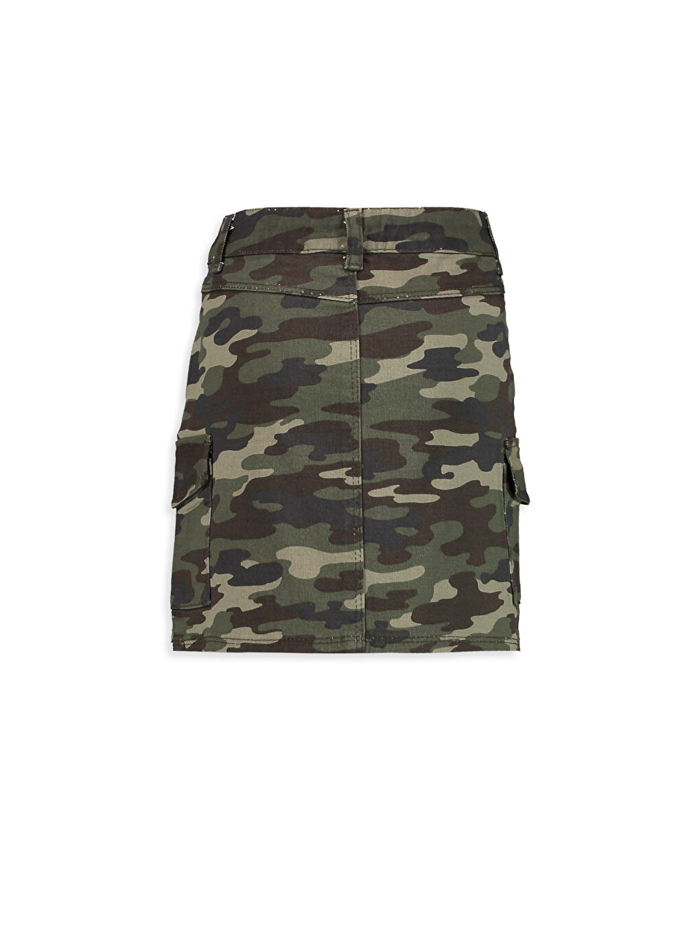 Haki Baskılı Etek-2