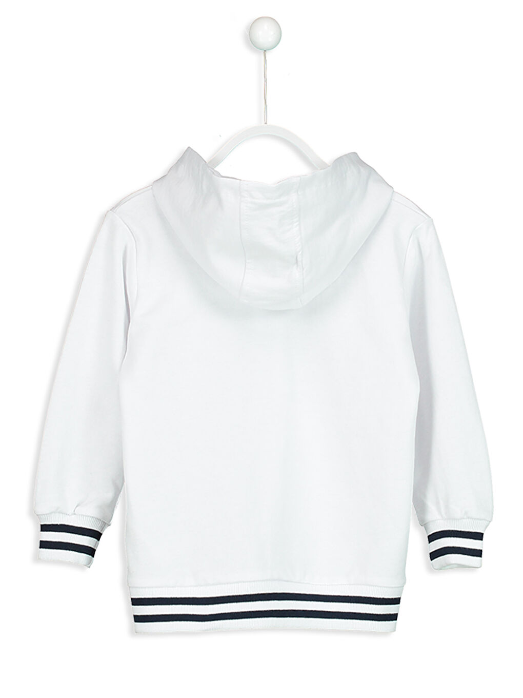 سويت شيرت بسحاب أبيض ولد-1