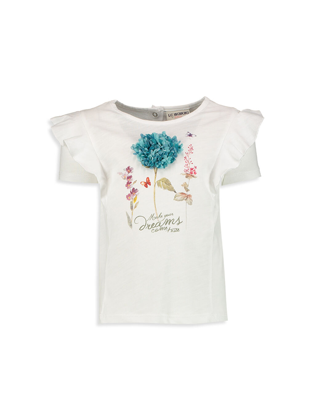 Girl ECRU T-Shirt
