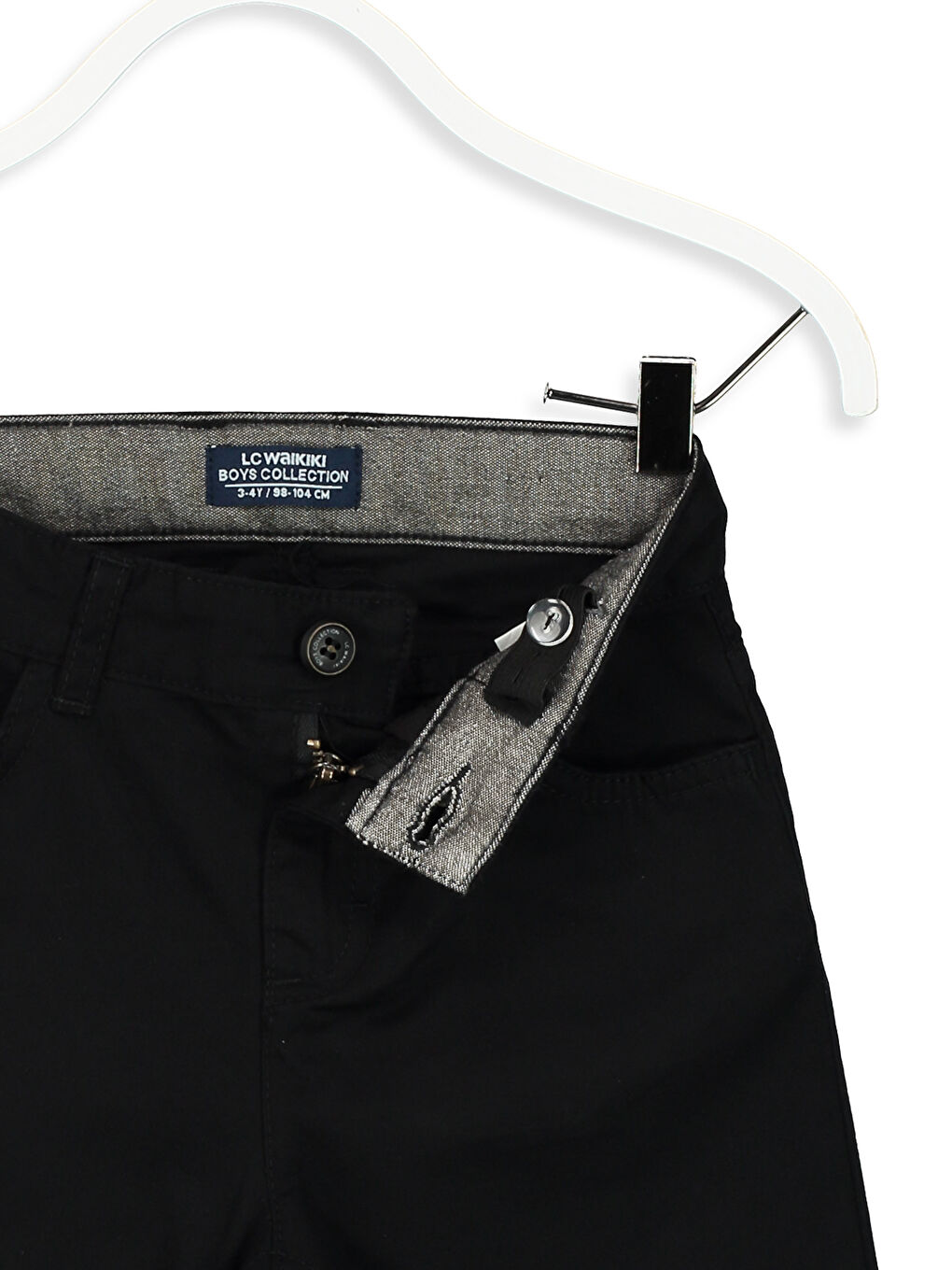 Pantalon NOIR Garçon-2