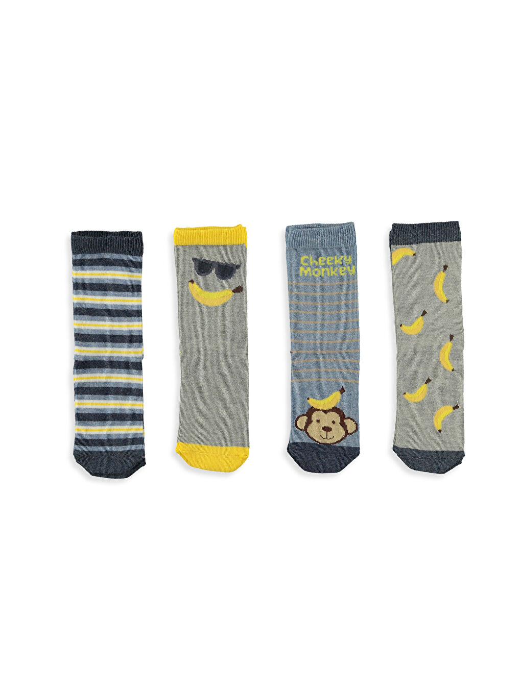 Denim Mavi Soket Çorap