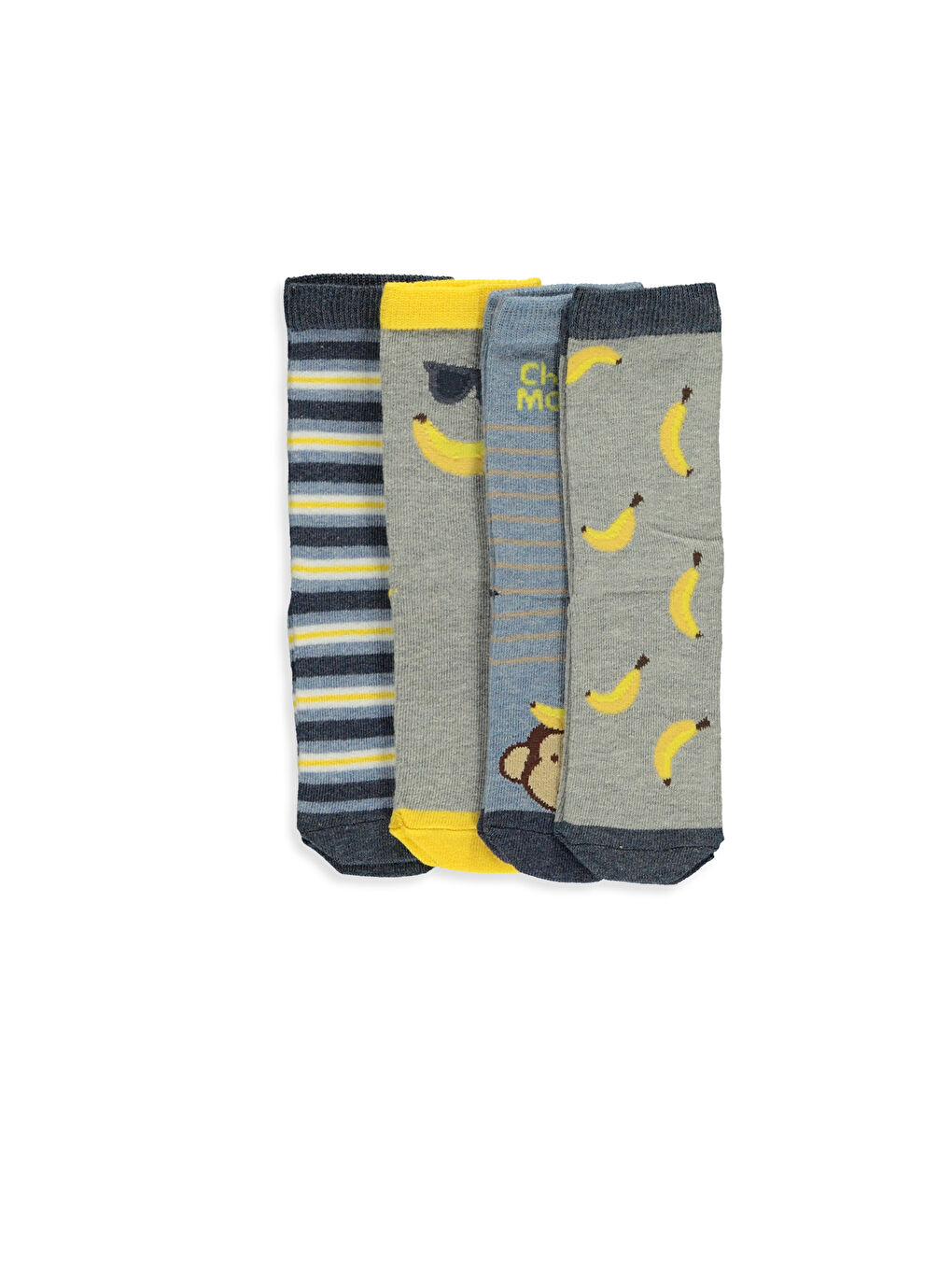 Denim Mavi Soket Çorap-1