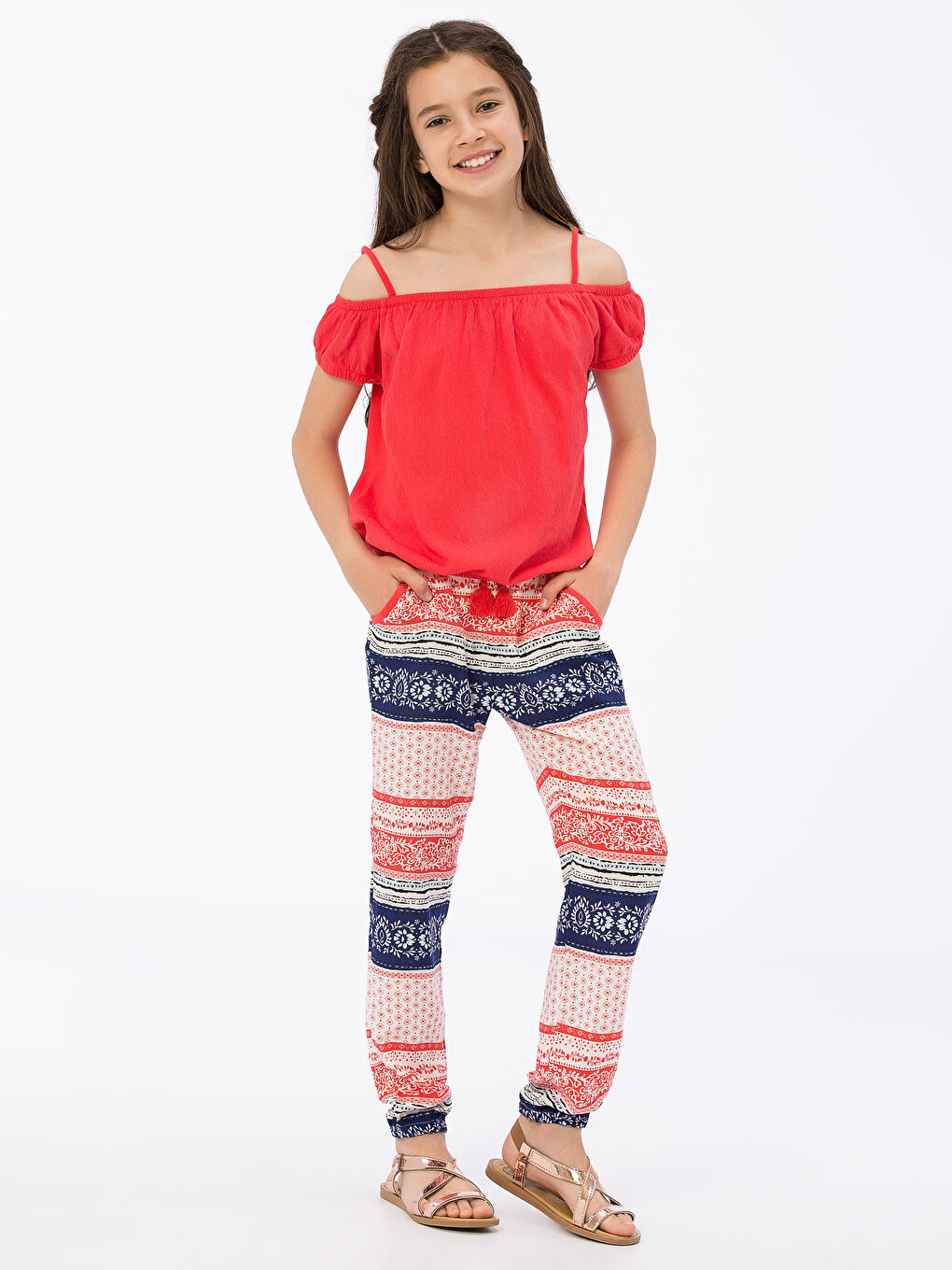 Pantalon BLANC Fille